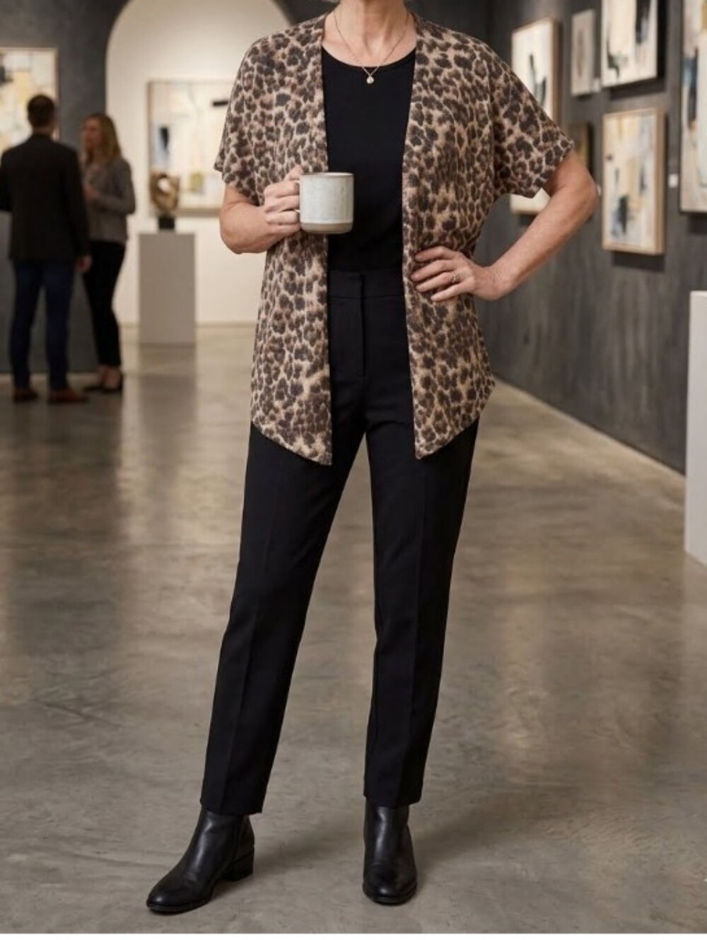 Classic Leopard Women’s Top Size S